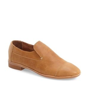 Jeffrey Campbell Tan Leather Loafers
